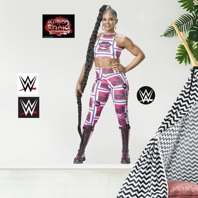WWE Bianca Belair Cut Out Wall Sticker - LIFESIZE Image