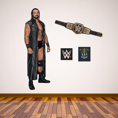 WWE Drew McIntyre Cut Out Wall Sticker - 120cm x 55cm Image