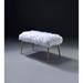 Everly Quinn Bench Fur/Upholstered, Faux Fur | 19 H x 45 W x 7 D in | Wayfair 82257C4772A04F98881D9E8B7BD76B5E