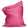 Pouf de jardin en polyester rose 140 x 120 cm