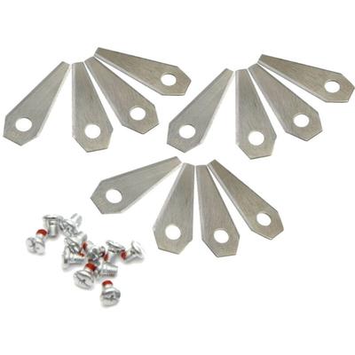 12x Messer Klingen Edelstahl 1mm kompatibel mit Bosch Indego 1100 Connect, Indego 1200 Connect, Image