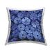 Stupell Blue Circular Sea Urchins Pattern Printed Throw Pillow Design by Lemon & Sugar