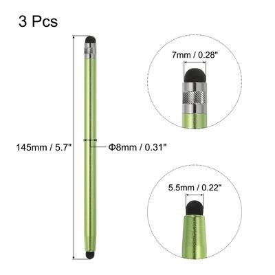 3pcs Stylus Pens for Touch Screens Capacitive Stylus Pen, Green