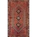 Lori Persian Antique Area Rug Hand-Knotted Wool Carpet - 4'5"x 8'0"