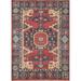 Heriz Serapi Oriental Area Rug Hand-Knotted Wool Carpet - 3'10"x 5'8"