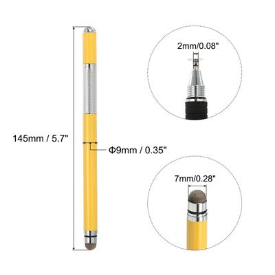 Stylus Pens for Touch Screens Capacitive Stylus Universal Tablet Pen Yellow