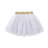 Baby Deals!Toddler Girl Clothes Clearance Baby Girls Dresses Clearance Sale Toddler Girls Cute Party Dance Solid Color Net Yarn Sequins Stars Tulle