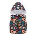 Toddler Boys Kids Baby Sleeveless Print Hooded Windproof Warm Waistcoat Coat Outfit Sets