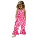 Toddler Baby Girls Summer Sleeveless Jumpsuit Leopard Printed Outwear Toddler Girls Clothes Fashion Child Clothing Streetwear Kids Dailywear Outwear