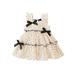 Baby Girl Summer Dresses Strapless Polka Dot Print Dress A-line Dress Girl Princess Birthday Party Dresses