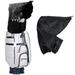 Golf Bag Rain Cover Waterproof Dustproof Golf Bag Rain Hood Protection Cover Raincoat for Golf Push Carts 20 x20
