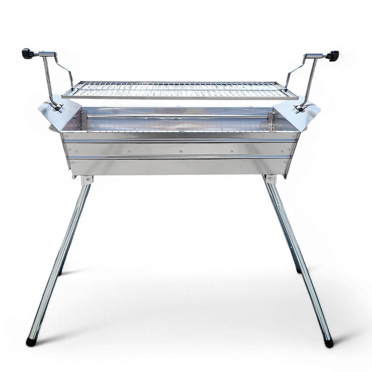 Grillpeter Mangal Ararat Edelstahl 2mm Schaschlikgrill mit verstellbarer Grillhöhe Image