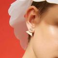 Urban Outfitters Jewelry | 3/$30 Triangle Stud Earrings | Color: Gold | Size: Os