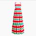 J. Crew Dresses | Jcrew Rainbow Stripe Dress | Color: Orange/Red | Size: 6