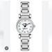 Coach Accessories | Coach Madison Analong Quartz Silver Stainless Steel Women's Watch | Color: Silver/White | Size: Os