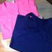 Under Armour Tops | 518/Under Armour ~ (2) Heat Gear Blue & Pink Striped Tanks | Color: Blue/Pink | Size: S