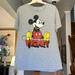 Disney Tops | Iconic Disney Mickey Mouse Tshirt Sz M | Color: Gray | Size: M
