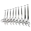 Nepurlson 4.5/5/5.5/6/6.5/7/7.5/8/9 Inch Scissors Japan Professional Barber Hairdressing Scissors