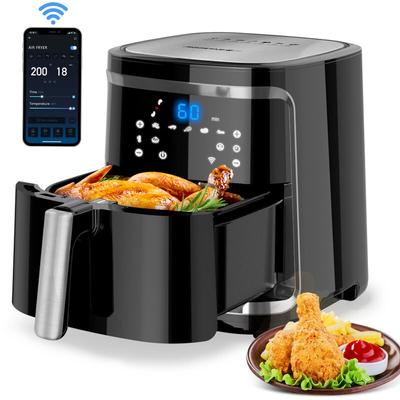 Aigostar - cube smart- intelligente Heißluftfritteuse, LED-Touchscreen, wlan- Heißluftfritteuse, 7 Image