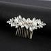 Sparkly Wedding Hair Comb Horse Eyes Glass Diamond Hair Styling Accessories for Princess Party Favors Accessories