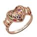 KIHOUT Clearance Zircon Shaped Openwork Pattern Ring Mother s Day Gift Jewelry