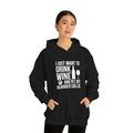 I want to drink wine and pet my Bearded Collie Dog Unisex Hoodie S-5XL