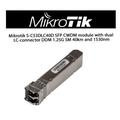 MikroTik SFP CWDM Module (S-C53DLC40D) Dual LC-Connector 1.25G SM 40km 1530nm