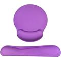 Keyboard Wrist Rest Pad Mouse Pad Memory Foam Rest Pads Sets for Comfortable Typing & Wrist Pain Relief Anti-Slip