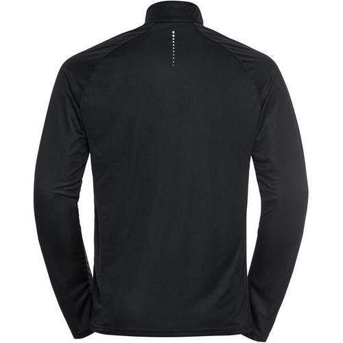 ODLO Herren Midlayer 1/2 zip ESSENTIAL CER, Größe XL in Schwarz