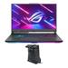 ASUS ROG Strix G17 G713 Gaming/Entertainment Laptop (AMD Ryzen 9 7945HX 16-Core 17.3in 240Hz 2K Quad HD (2560x1440) GeForce RTX 4070 Win 11 Pro) with Voyager Backpack