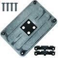 AM4 CPU Heatsink Bracket Back Durable CPU Heatsink Bracket Motherboard CPU Fan Cooling Mounting Sheet Plate