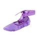 B91xZ Sneakers for Girls Toddler Shoes Children Dance Shoes Strap Ballet Shoes Toes Indoor Yoga Training Shoes Purple Sizes 12