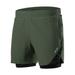 aiyuq.u men s 2 in 1 workout running shorts 7 inch lightweight gym shorts with compression liner