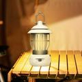 SDJMa LED Camping Lantern Rechargeable Retro Camp Light Battery Powered Hanging Vintage Lamp Portable Waterpoor Outdoor Tent Bulb Emergency Lighting for Power Failure Outages