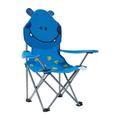 Kids Folding Camping Chair Beach Chair Compact Camping Seat Lightweight Portable Lawn Chairs Foldable Camp Chair for Travel Patio Fishing Blue