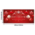 Lingouzi Christmas Garage Holiday Door Banner Poster of Christmas Cover Garage Door Wall Murals Winter Outdoor Large Door Christmas Decoration Gifts for Family