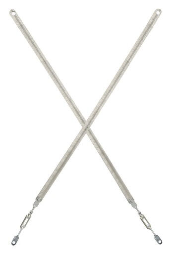 Kreuzstreben für PROREGAL Kragarmregal K 3000 | für Feldweite 75cm | für Ständerhöhe 200/250cm | Verzinkt Image