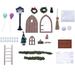 Sculpture LED Ornaments Christmas Decoration Ght Miniature Gifts Festival Table Home Figures Creative Daily Necessities