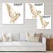 DESIGN ART Designart Portrait Of A Barn Owl III Traditional Canvas Wall Art Print 30 in. wide x 30 in. high