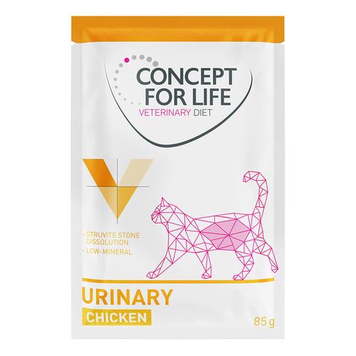 12x85g Urinary Huhn Cats Concept for Life Veterinary Diet Katzenfutter nass