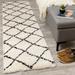 Kalora Interiors Miley Collection - Black/White Diamonds Soft Touch Rug 5 x 8 /Surplus 6 7 Runner Plaid 3 x 5 Rectangle Modern & Contemporary