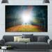 DESIGN ART Designart Men and Bright Sunlight Panorama Extra Large Landscape Canvas Art Print - Multi-color 32 in. wide x 24 in. high