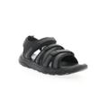 Women's Travelactiv Adventure Sandal by Propet in Black (Size 6.5 XXW)