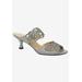 Wide Width Women's Francie Dress Shoes by J. Renee® in Silver (Size 12 W)