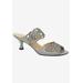 Wide Width Women's Francie Dress Shoes by J. Renee® in Silver (Size 10 W)