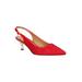 Women's Ferryanne Pump by J. Renee in Red (Size 8 1/2 N)