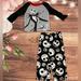 Disney Pajamas | Disney Nightmare Before Christmas Pajamas | Color: Black/Red | Size: 2tb