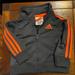 Adidas Jackets & Coats | Adidas Infant 3 Stripe Track Jacket Navy Orange 9 Months | Color: Blue/Orange | Size: 9mb