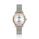 Coach Accessories | Coach Delancey Two-Tone Mesh Strap Watch | Color: Pink/Silver | Size: Os