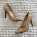 Jessica Simpson Shoes | Classic Pointed Toe Nude Patent Heels Size 9 | Color: Cream/Tan | Size: 9